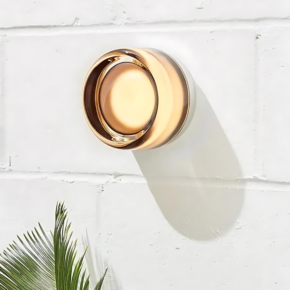 Lumen Dimple Glass Wall Light
