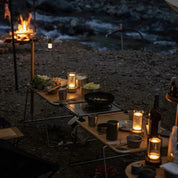 Lumen Portable Glass Cage Lantern