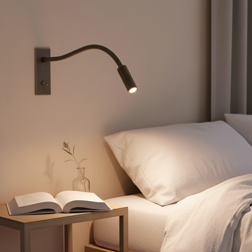 Lumen Adjustable Reading Wall Light