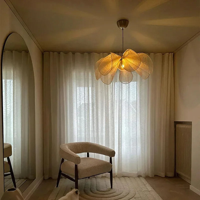 Lumen Vintage Fabric Pendant Light