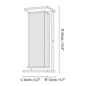 Lumen Solar Box Wall Lamp
