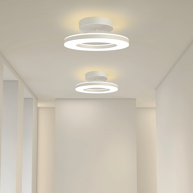 Lumen Iron Hallway LED Ceiling Light