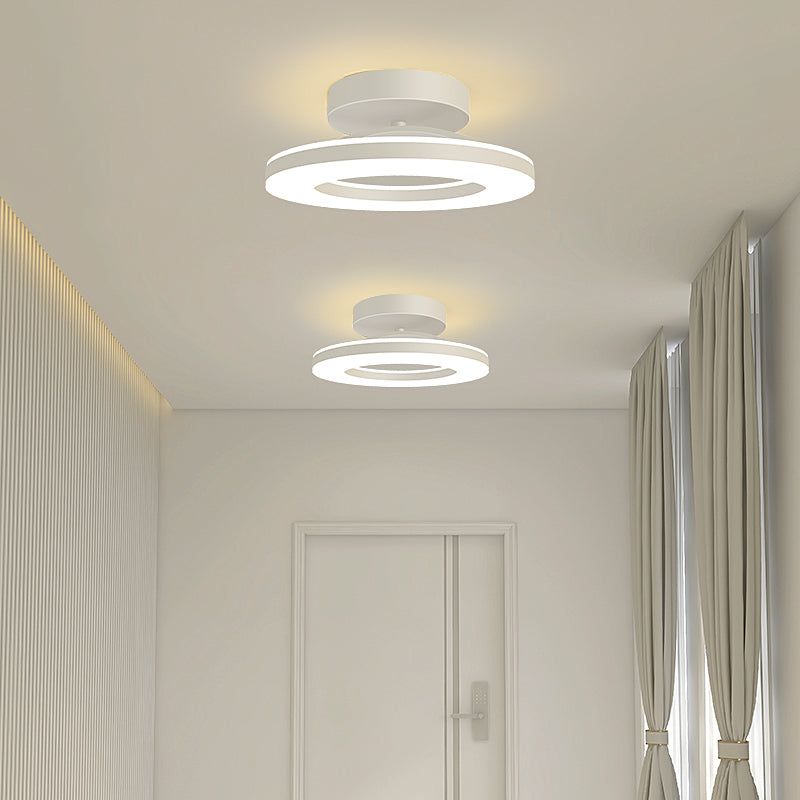 Lumen Iron Hallway LED Ceiling Light