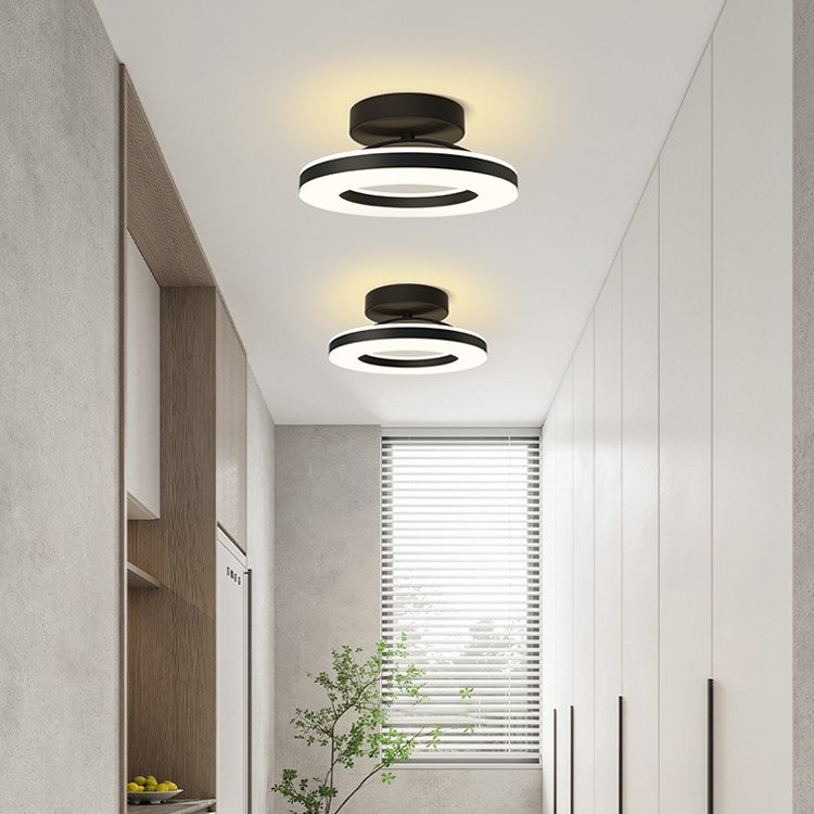 Lumen Iron Hallway LED Ceiling Light