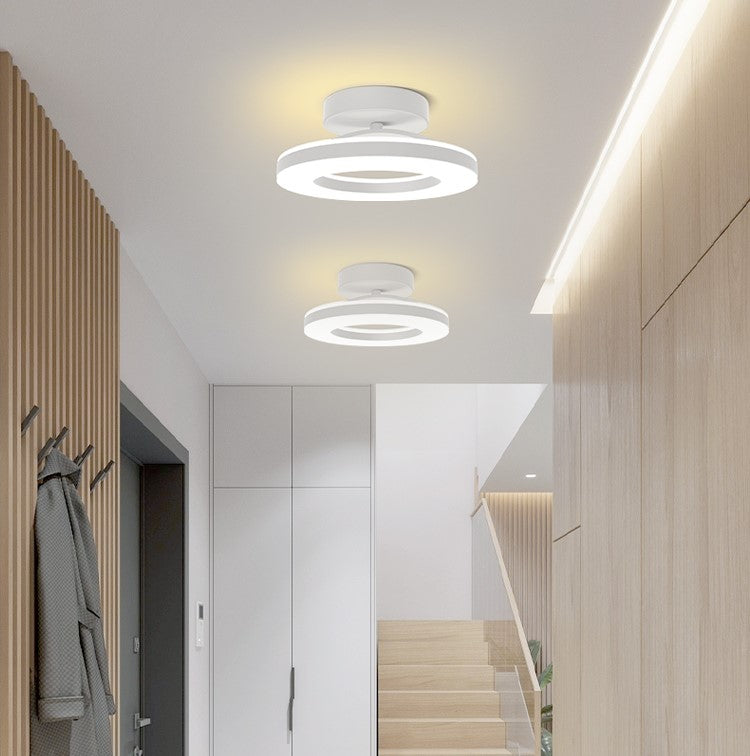 Lumen Iron Hallway LED Ceiling Light