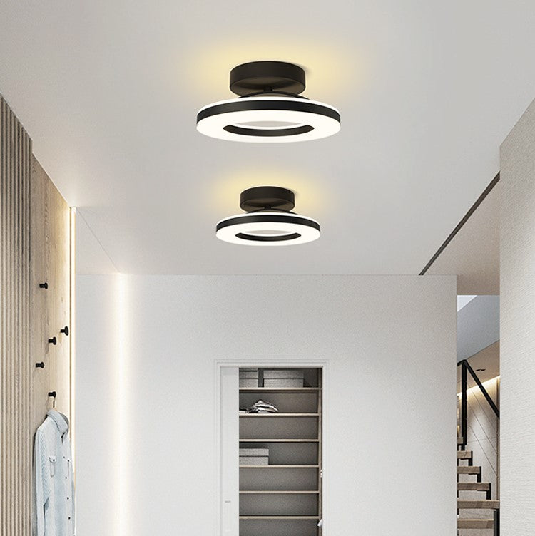 Lumen Iron Hallway LED Ceiling Light