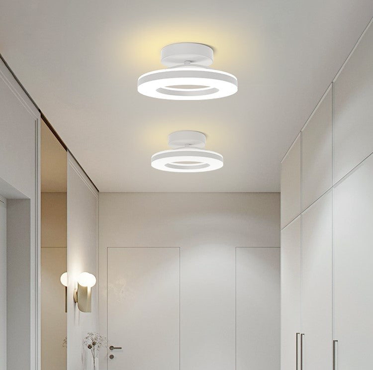 Lumen Iron Hallway LED Ceiling Light