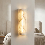 Lumen Alvia Alabaster Wall Light