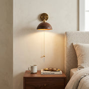Lumen Vintage Wood Wall Sconce
