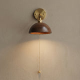 Lumen Vintage Wood Wall Sconce