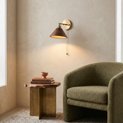 Lumen Vintage Wood Wall Sconce