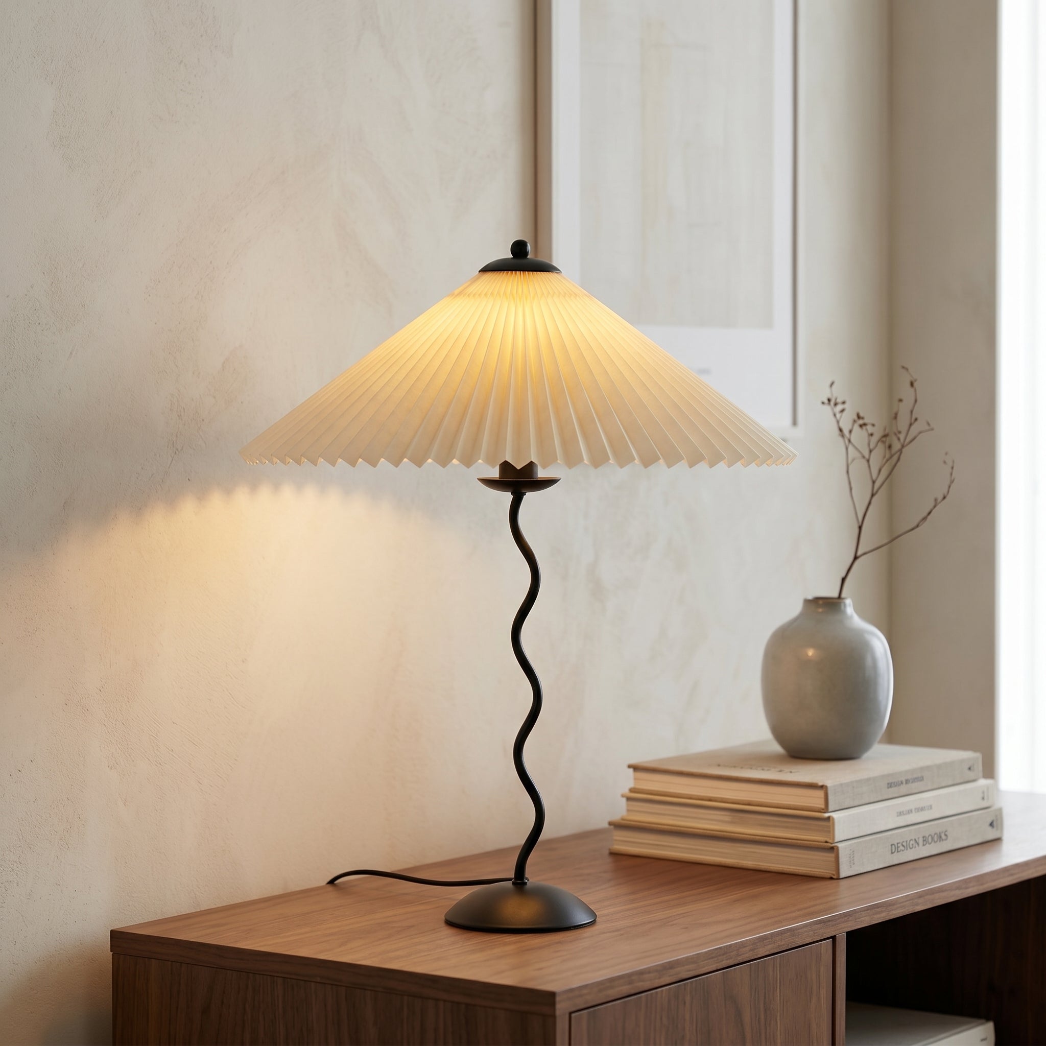 Lumen Squiggle Sculptural Table Lamp