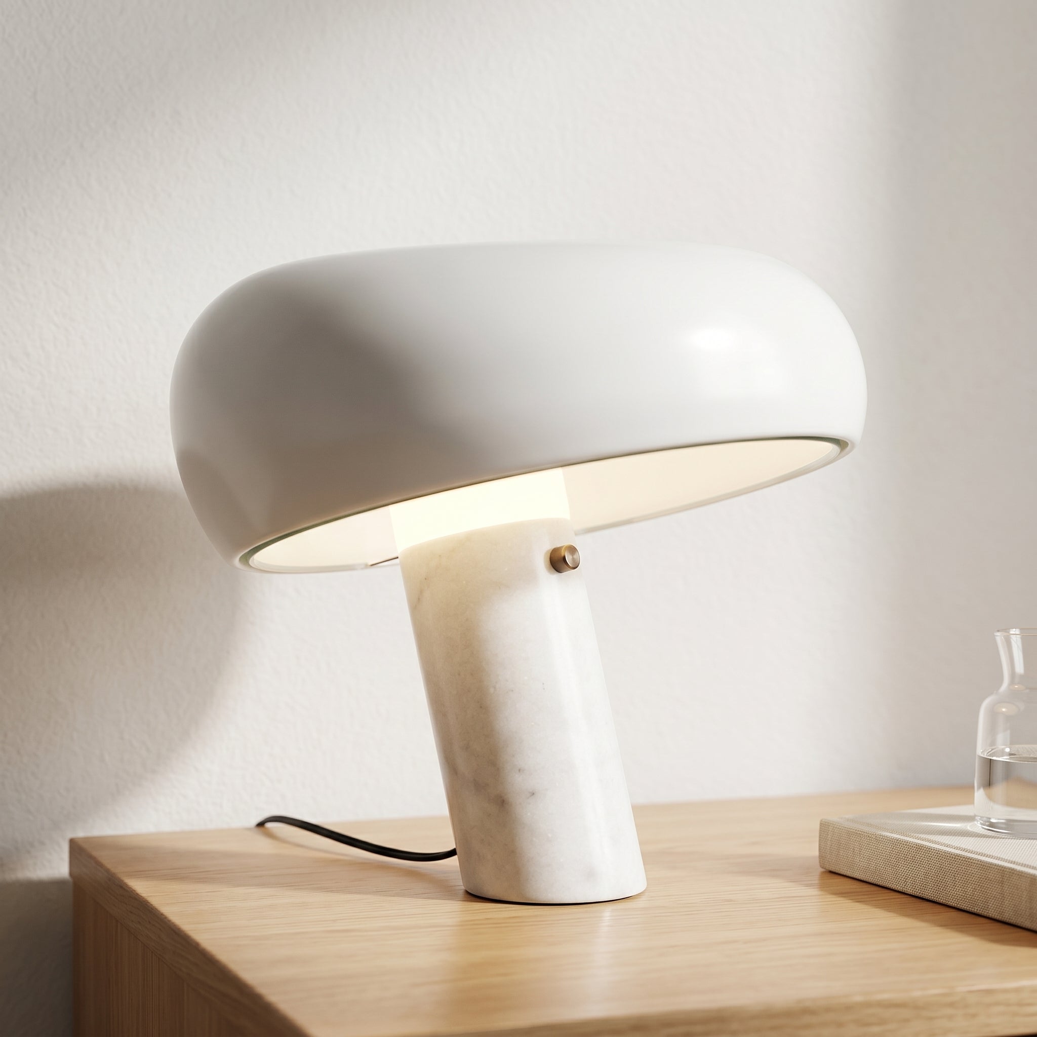 Lumen Marble Accent Table Lamp