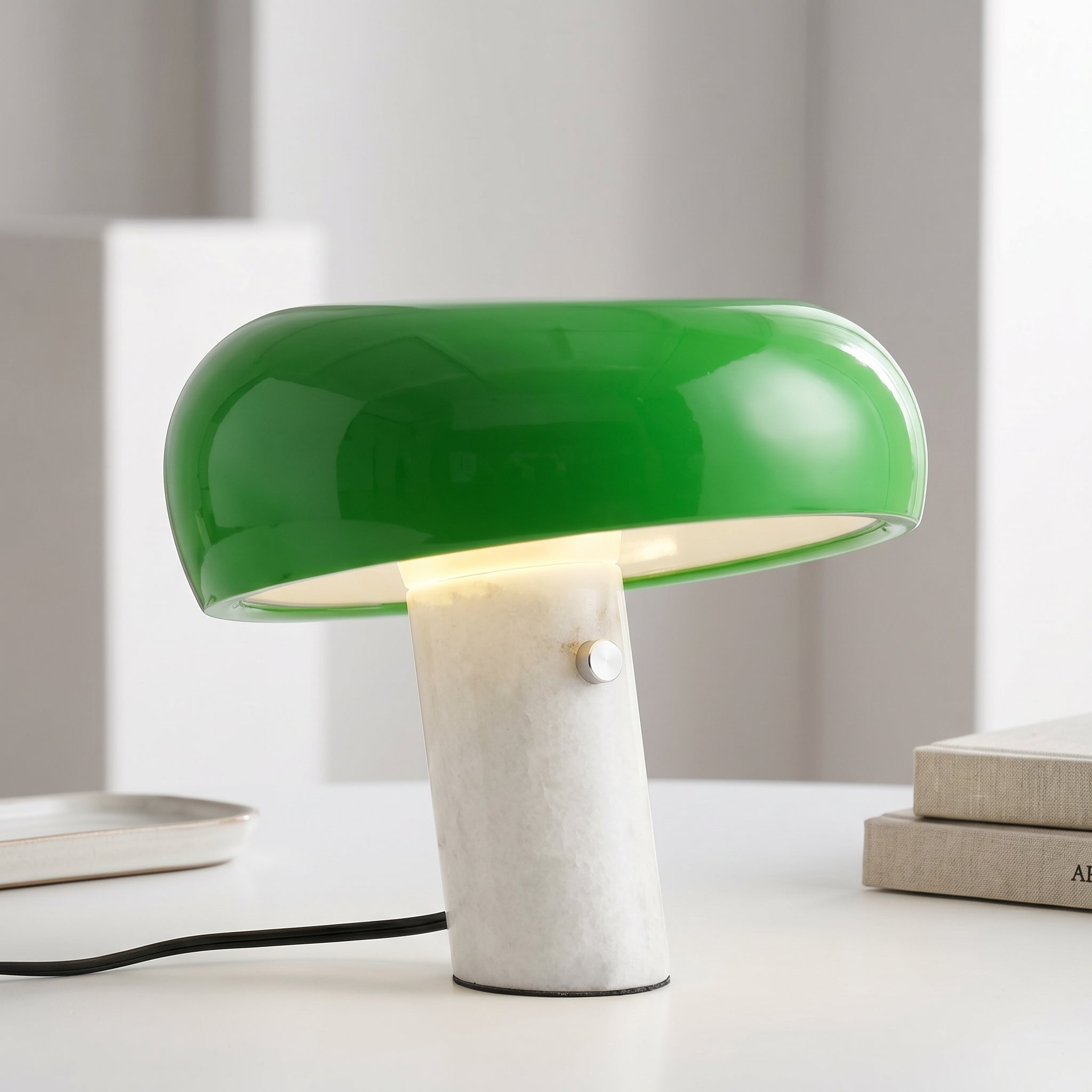 Lumen Marble Accent Table Lamp