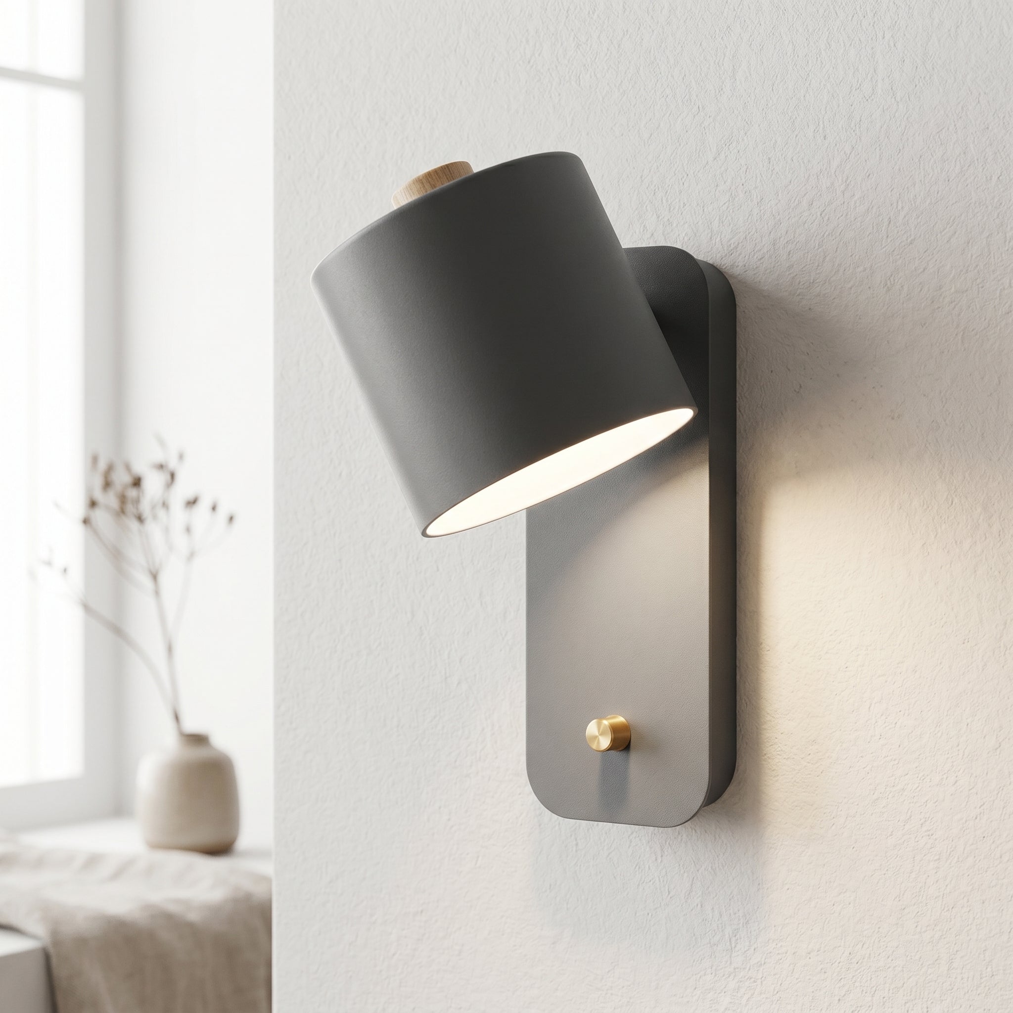 Lumen Rotatable Cylinder Wall Lamp