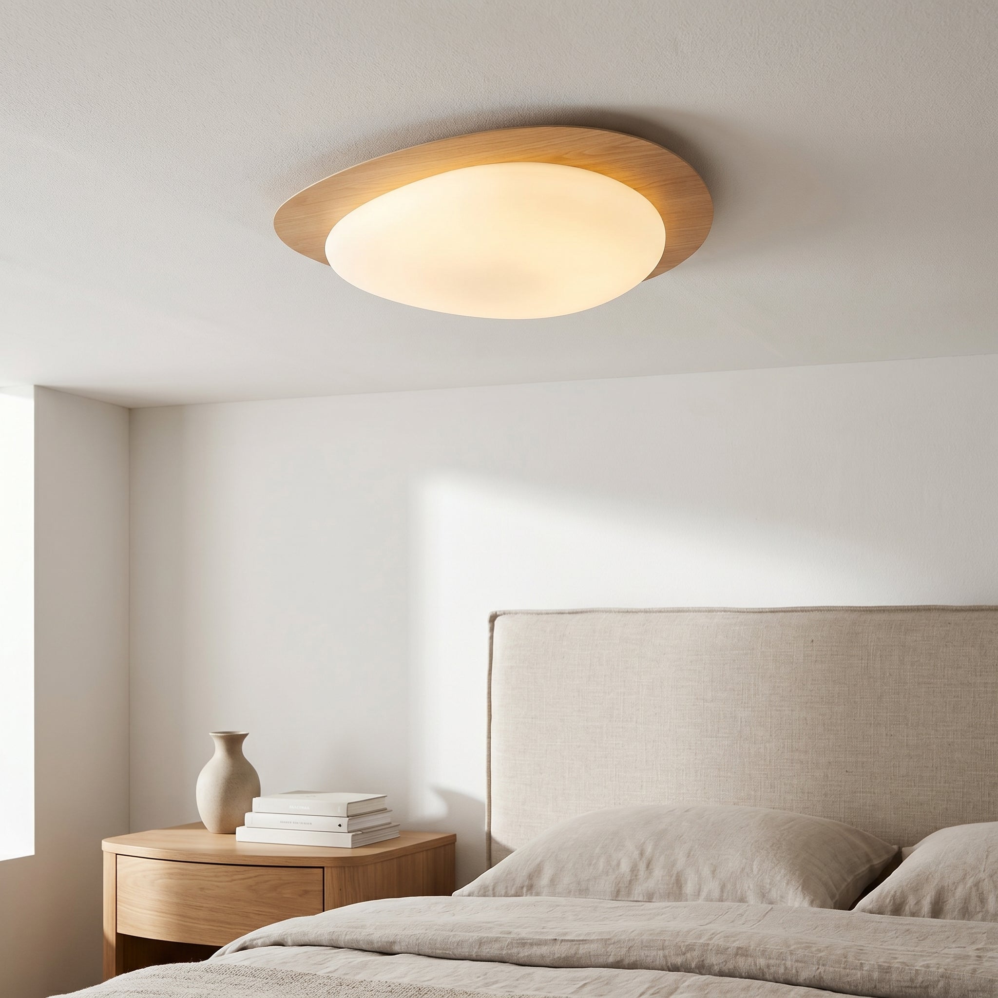 Lumen Pebble Metal Ceiling Light