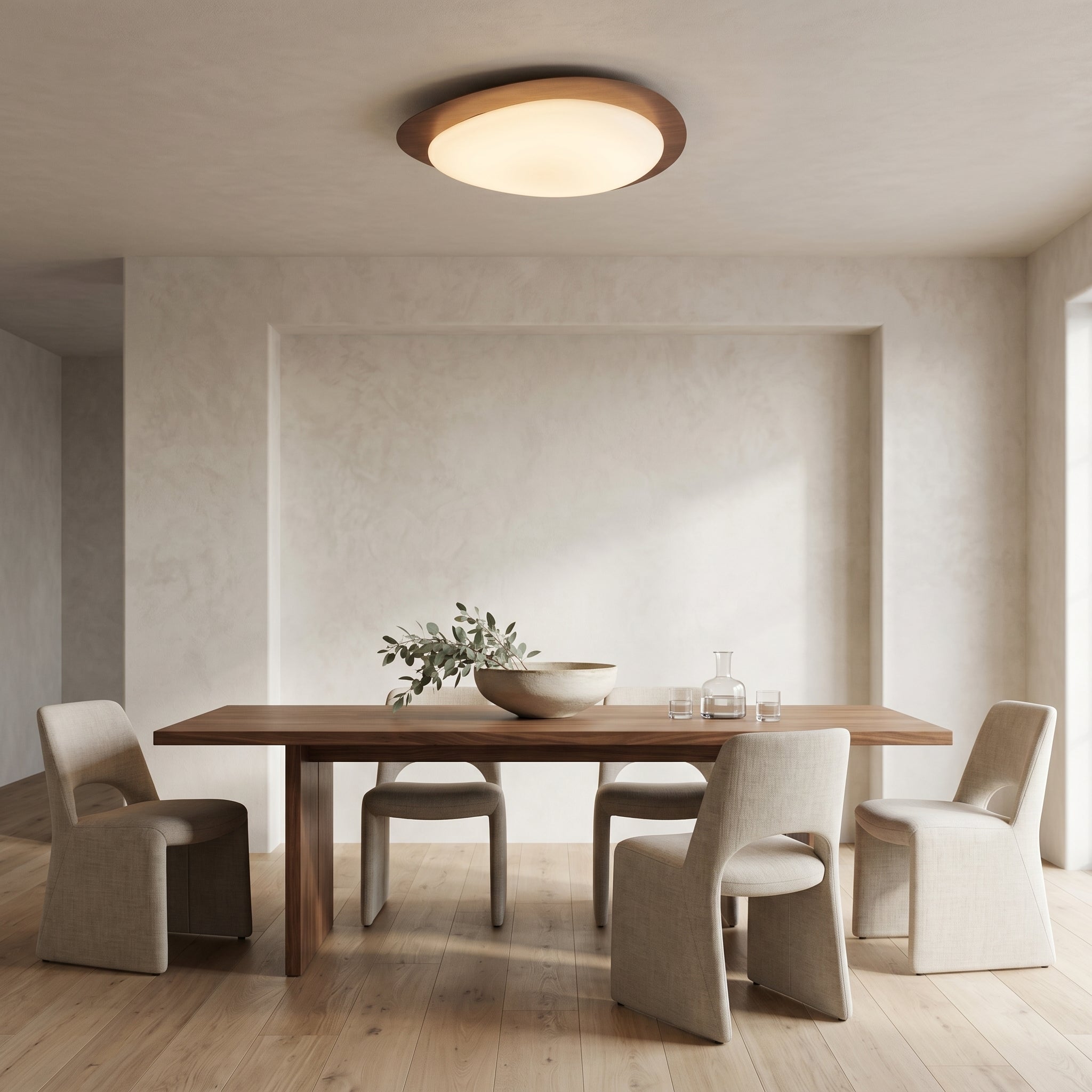 Lumen Pebble Metal Ceiling Light