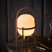 Lumen Lantern Glass Table Lamp