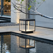Lumen Square Frame Garden Post