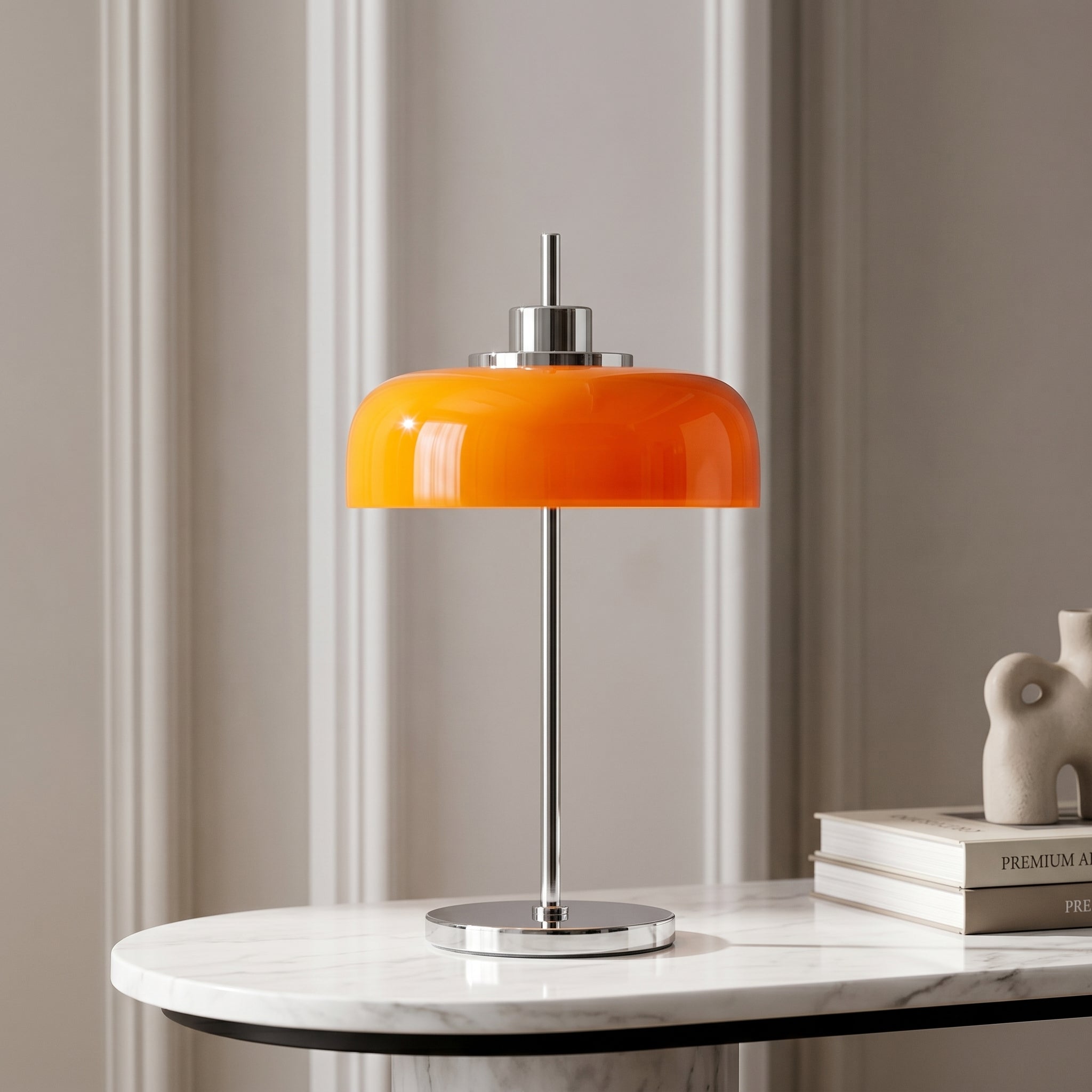 Lumen Corvino Glass Table Lamp