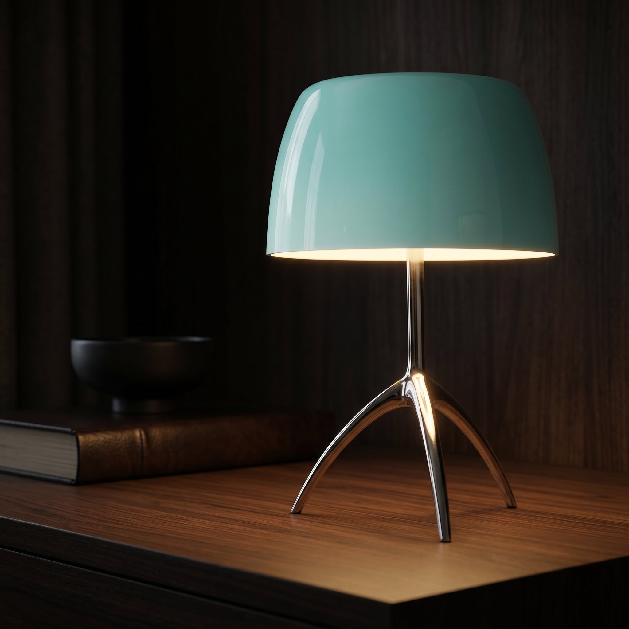Lumen Bellaro Tri Leg Table Lamp