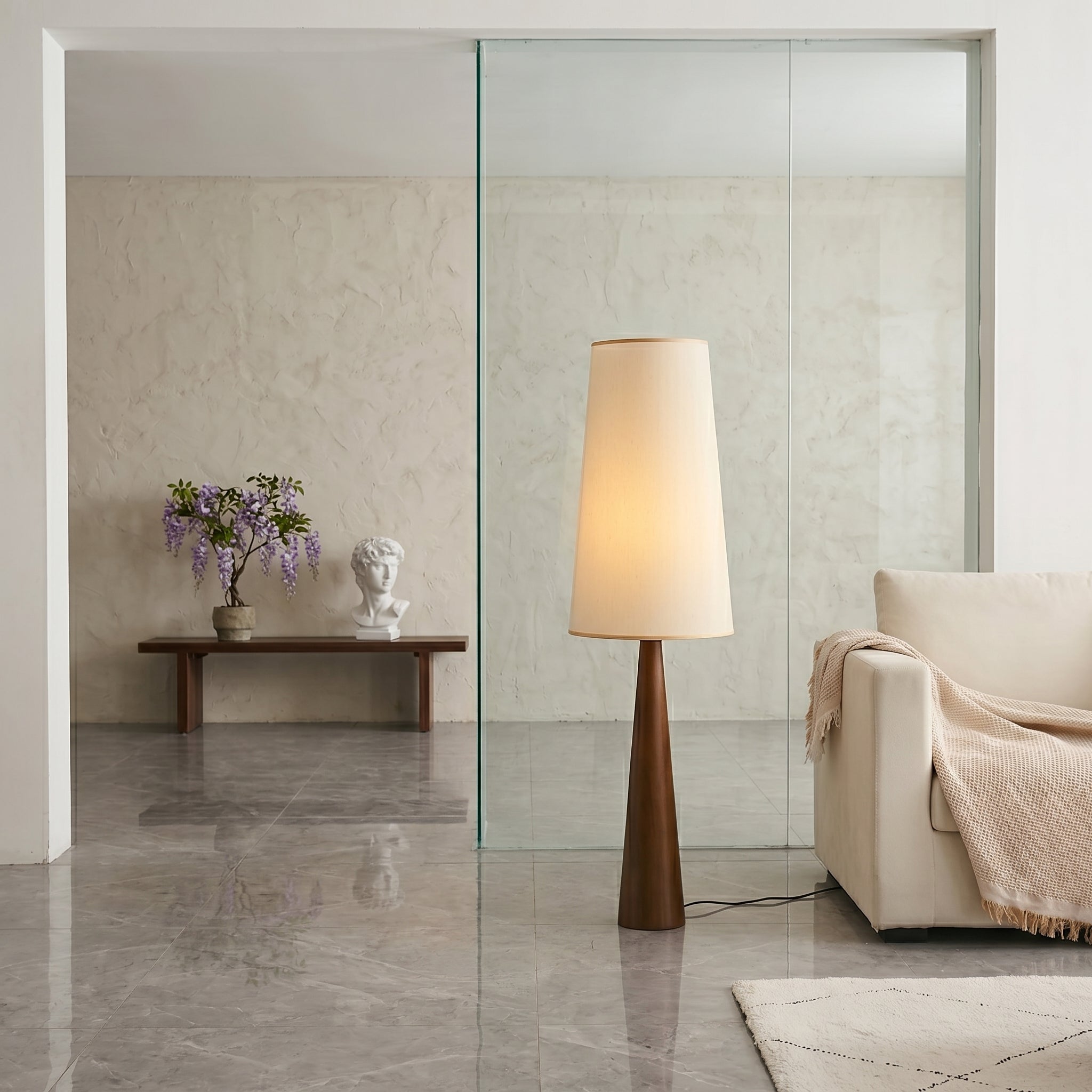 Lumen Kyomi Zen Floor Lamp