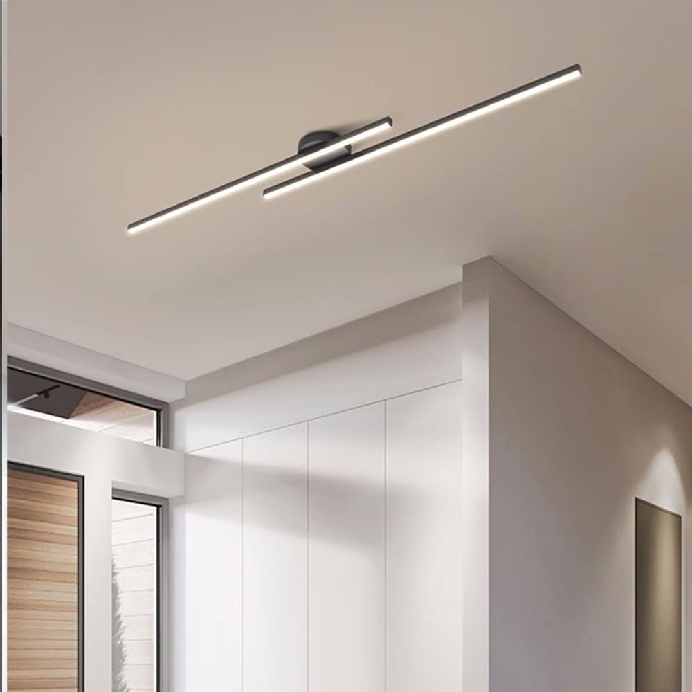 Lumen Aluminum Strip Ceiling Light