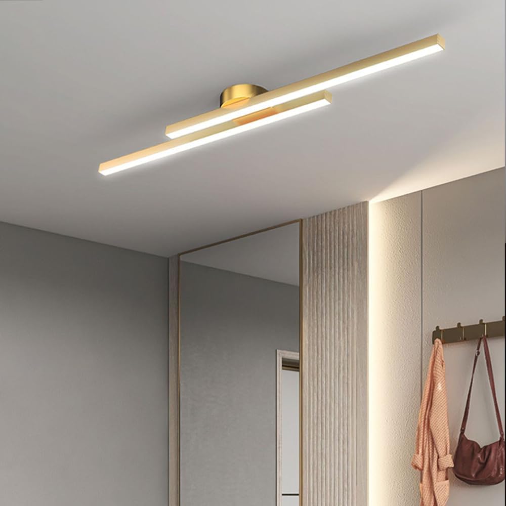 Lumen Aluminum Strip Ceiling Light