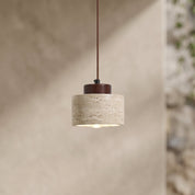 Lumen Travertine Sora Pendant Lamp