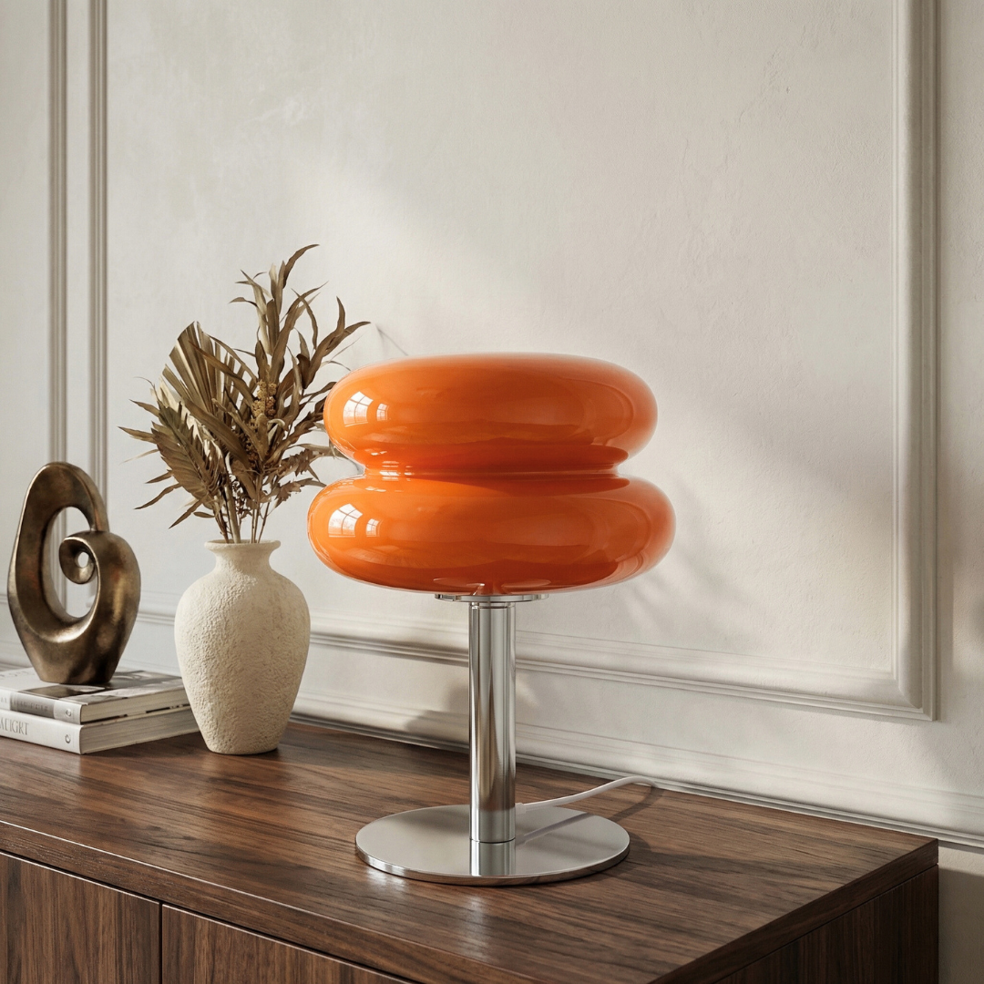 Lumen Italian Glass Table Lamp