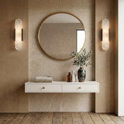 Lumen Marble Bedside Wall Sconce