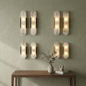 Lumen Marble Bedside Wall Sconce