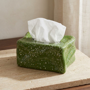Atelier Speckled Ceramic Tissue Box