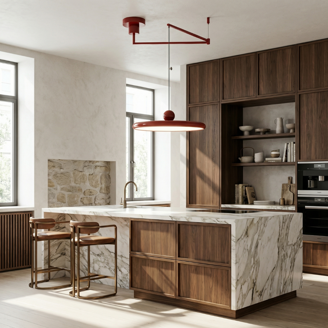 Lumen Tizio Swing Pendant Light