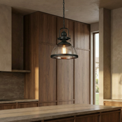 Lumen Mid Century Glass Pendant Light
