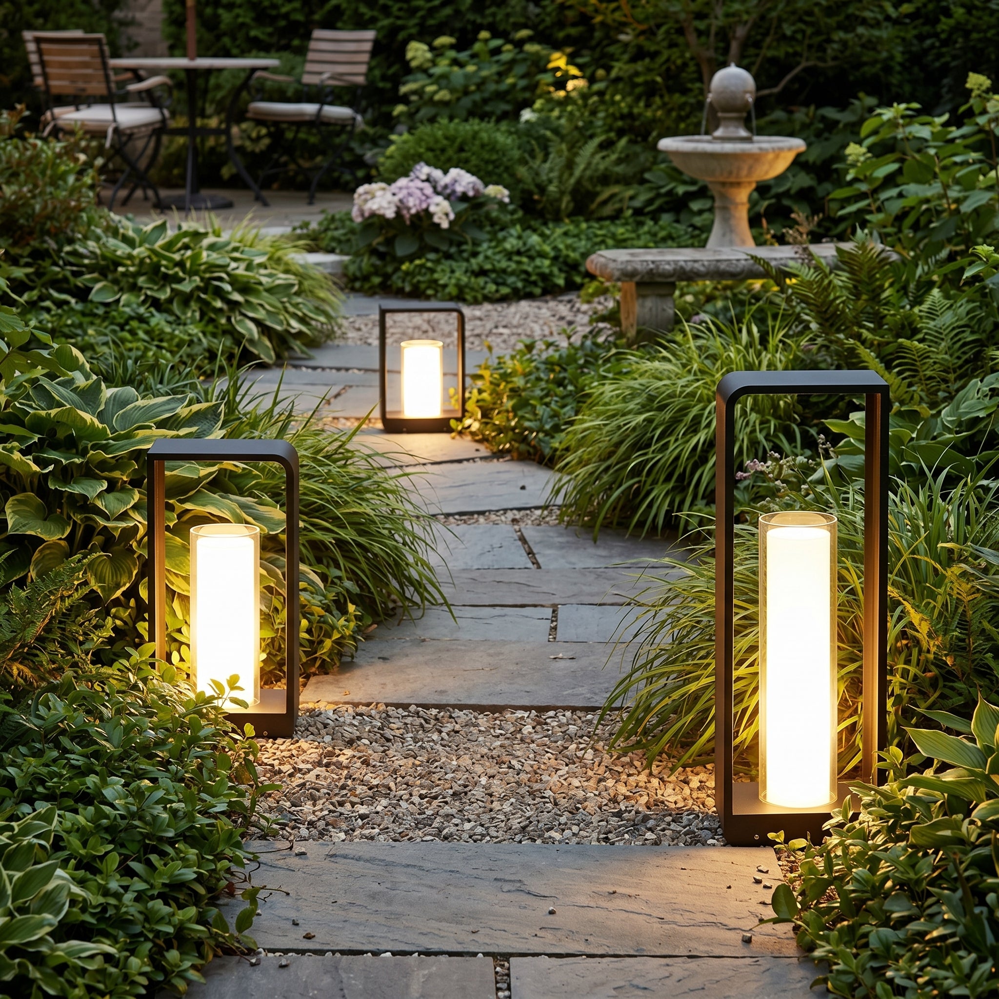Lumen Framed Glow Outdoor Lantern