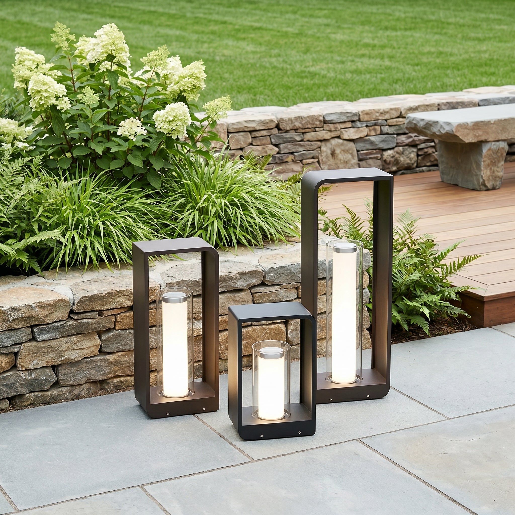 Lumen Framed Glow Outdoor Lantern