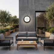 Lumen Round Outdoor Porch Light