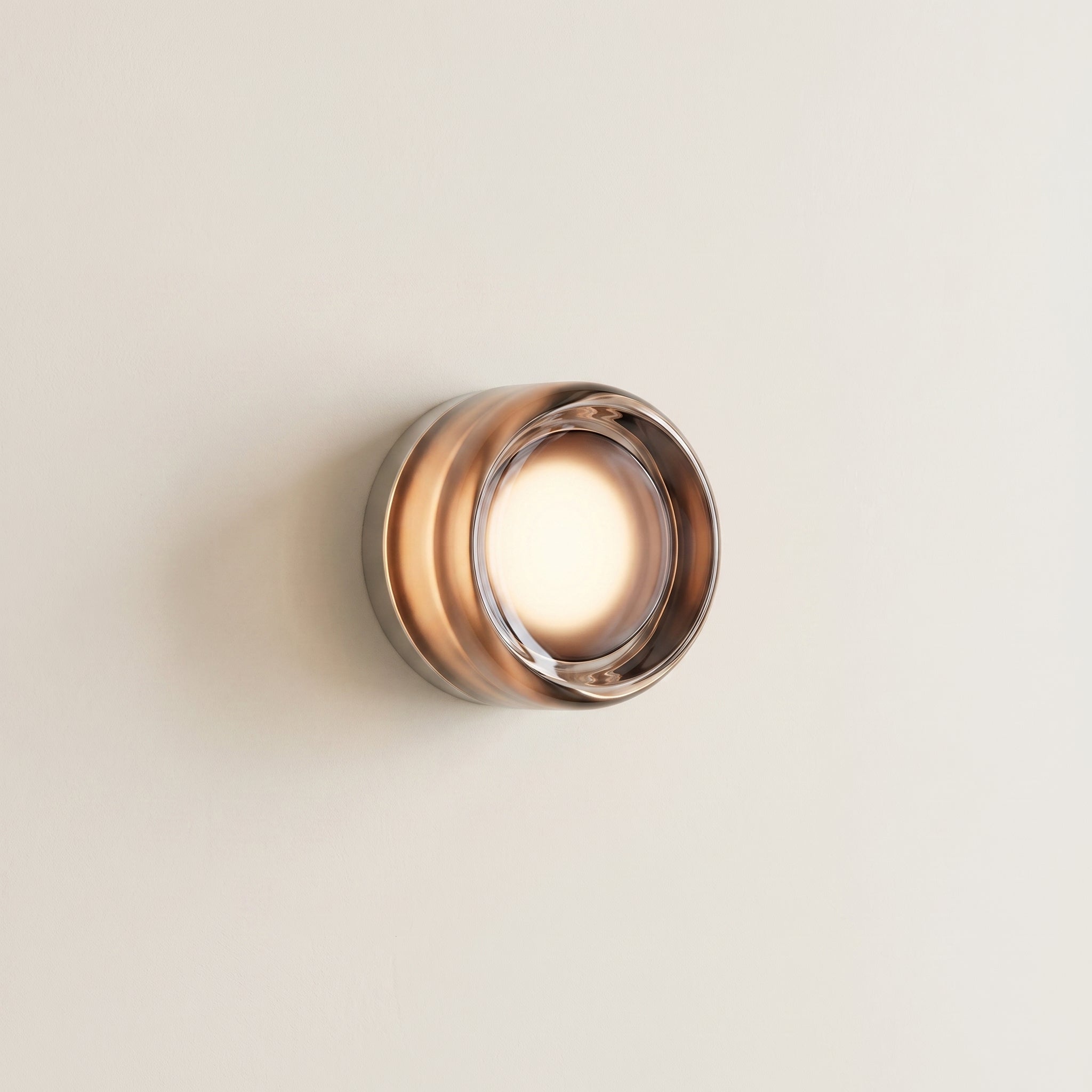 Lumen Dimple Glass Wall Light