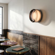 Lumen Dimple Glass Wall Light