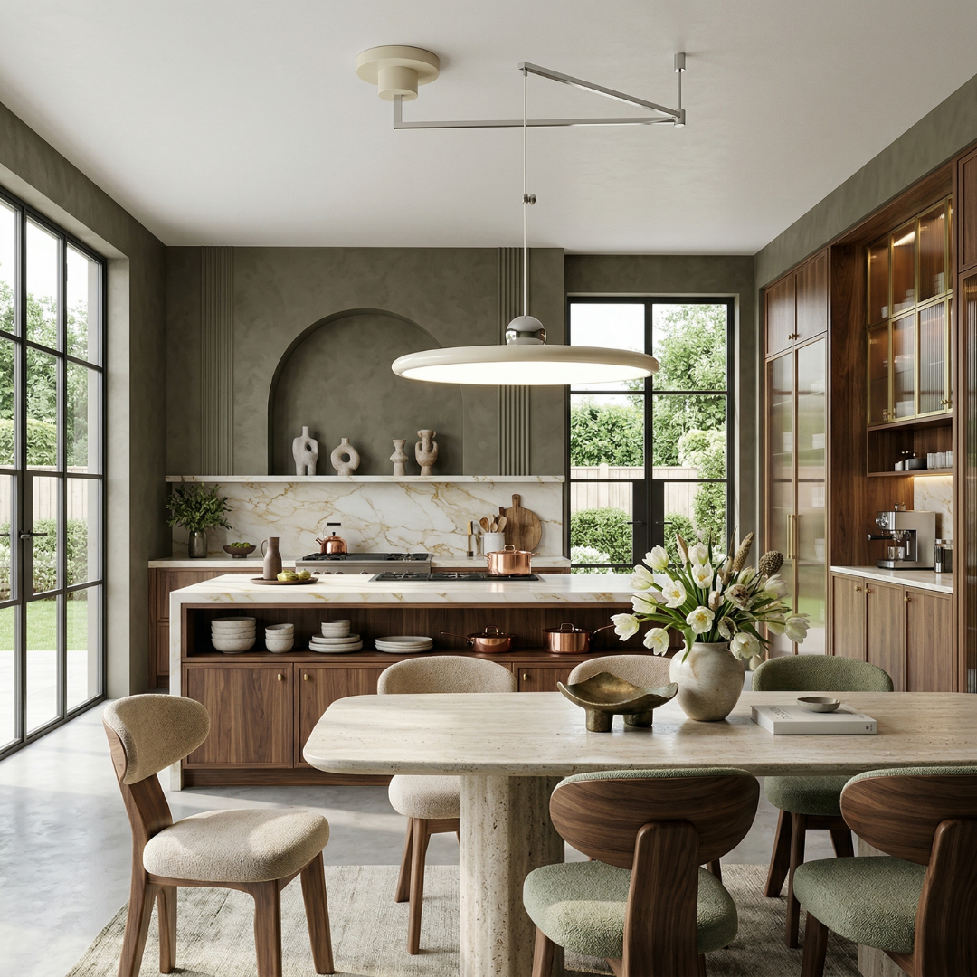 Lumen Tizio Swing Pendant Light