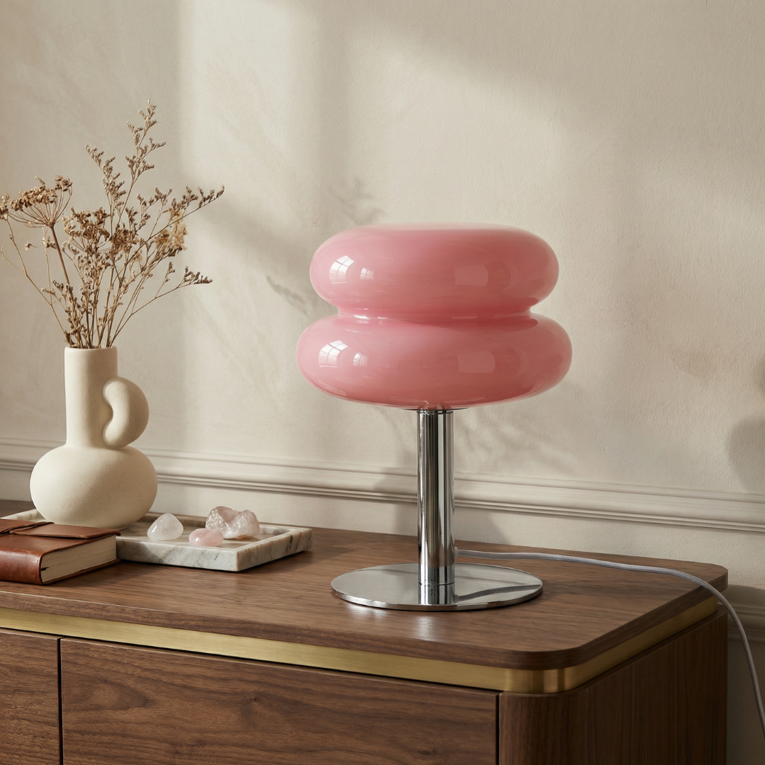 Lumen Italian Glass Table Lamp