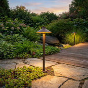 Lumen Hat Shade Pathway Light