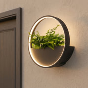 Lumen Illuminated Planter Wall Light