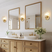 Lumen Brass Seashell Wall Light