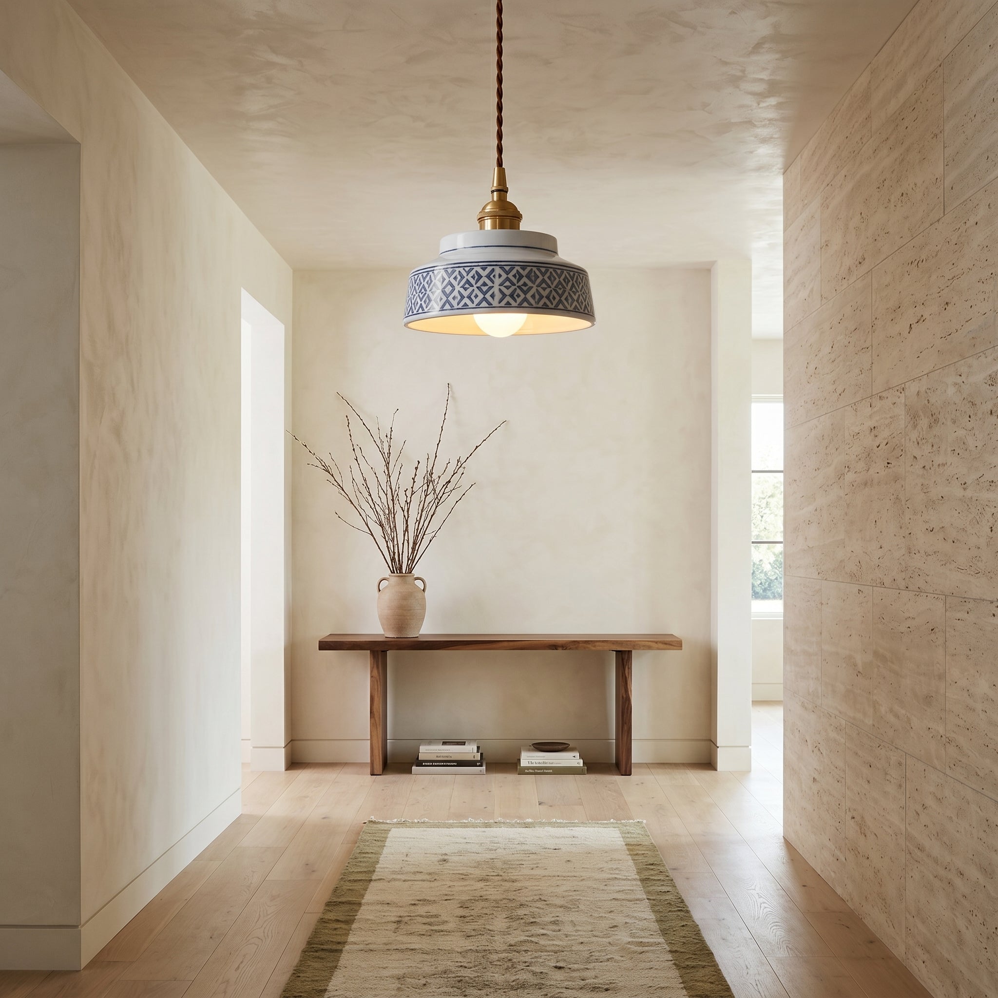 Lumen Clark Ceramic Pendant Light