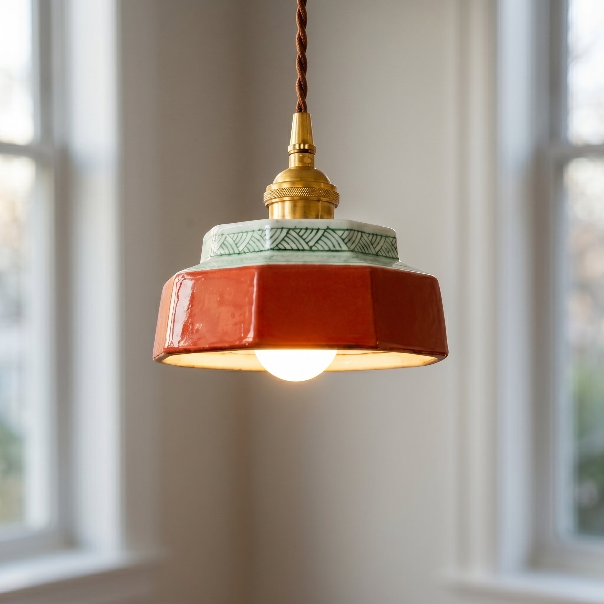 Lumen Clark Ceramic Pendant Light