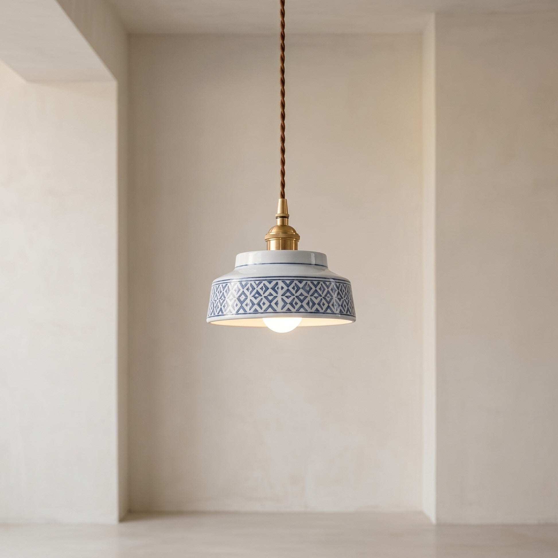 Lumen Clark Ceramic Pendant Light