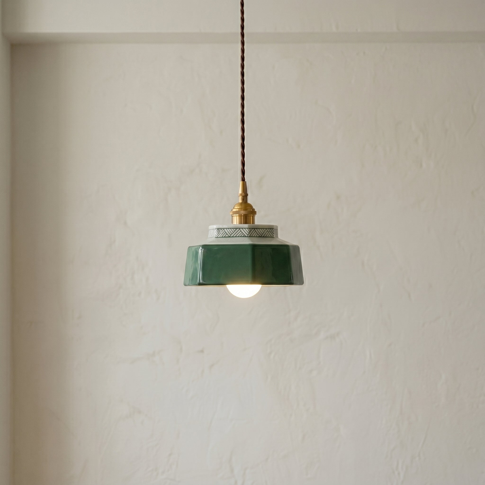 Lumen Clark Ceramic Pendant Light