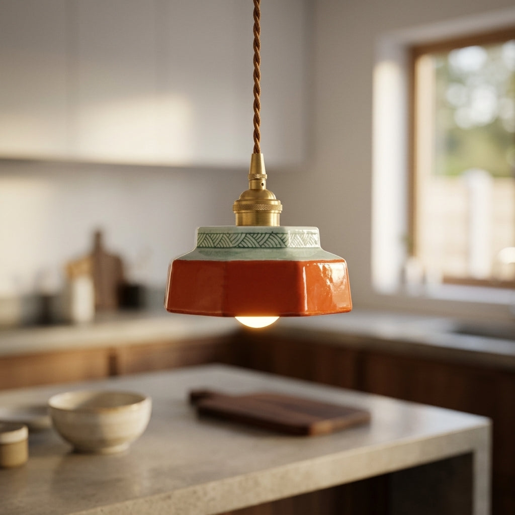 Lumen Clark Ceramic Pendant Light